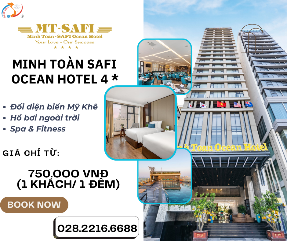 KHÁCH SẠN MINH TOÀN SAFI OCEAN ĐÀ NẴNG 4 SAO