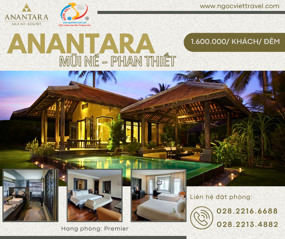 RESORT ANANTARA MŨI NÉ 5 SAO